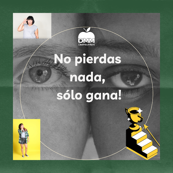 Focalizar en objetivos de bienestar corporal y emocional y no en los quilos y el peso 