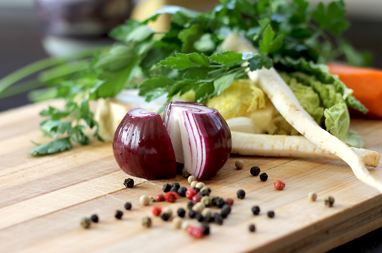 cebolla con cúrcuma y coco, receta nutritiva y saludable